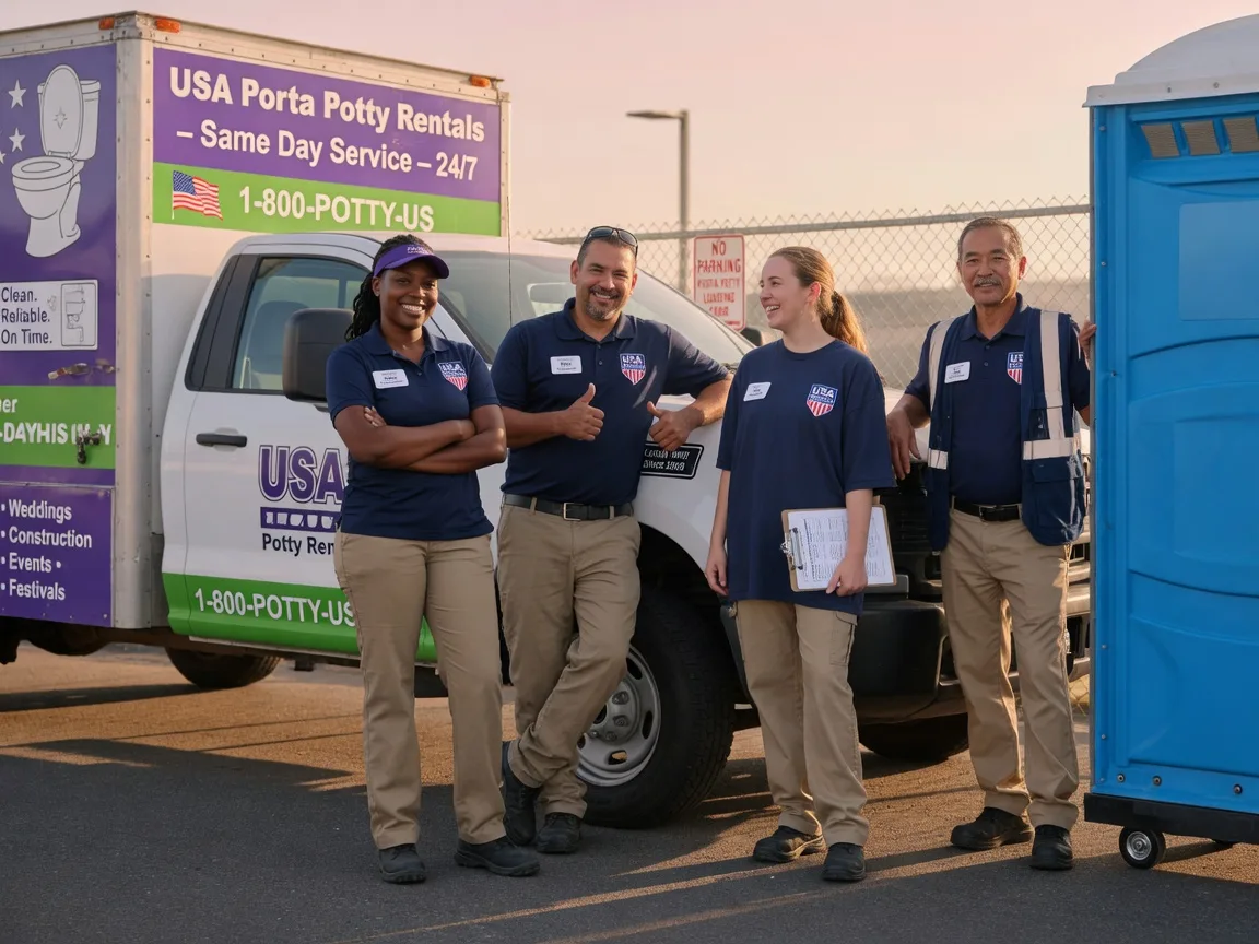 Porta Potty Rental company in Winchester, KS